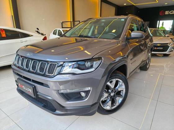 JEEP COMPASS 2.0 16V FLEX LONGITUDE AUTOMÁTICO JEEP COMPASS 2.0 16V FLEX LONGITUDE AUTOMÁTICO